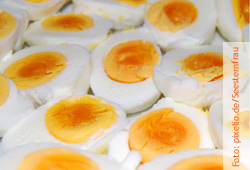 Eier sind wahre Cholesterinbomben