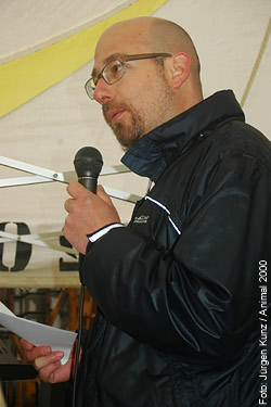 Andreas Item - Rede bei «Aktionstag und Demonstration für die Abschaffung aller Tierversuche» vom 18. April 2009 in Tübingen