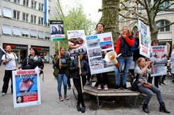 25. April 2015 - 400 Personen demonstrieren gegen Tierversuche