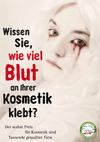 AG STG Flyer - Keine Tierversuche für Kosmetik! de